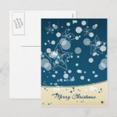 Carte postale de la nuit de Noël (Devant / Derrière)