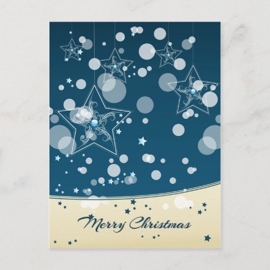 Carte postale de la nuit de Noël (Devant)