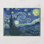 Carte postale de la nuit étoilée de Van Gogh<br><div class="desc">Carte postale de la nuit étoilée de Van Gogh</div>