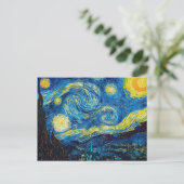 Carte postale de la nuit Van Gogh Starry (Debout devant)
