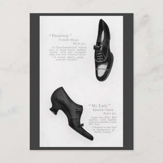 Carte postale de la page Catalogue de chaussures v (Devant)