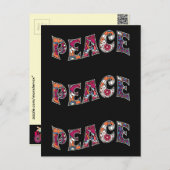 Carte postale de la paix (Devant / Derrière)