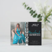 Carte postale de la partie de graduation de comman (Debout devant)