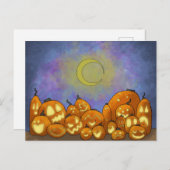 Carte postale de la partie de lecture de lune (Devant / Derrière)