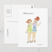 Carte postale de la petite amie Souvenirs (Devant / Derrière)