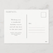 Carte postale de la photo de jour férié (Dos)