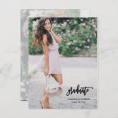 Carte postale de la photographie de script de call (Devant / Derrière)