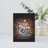 Carte postale de la PIETA de MICHELANGELO (Debout devant)