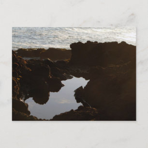Carte postale de la piscine nuageuse de la côte de