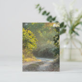 Carte postale de la piste d'automne (Debout devant)