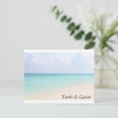 Carte postale de la plage (Debout devant)