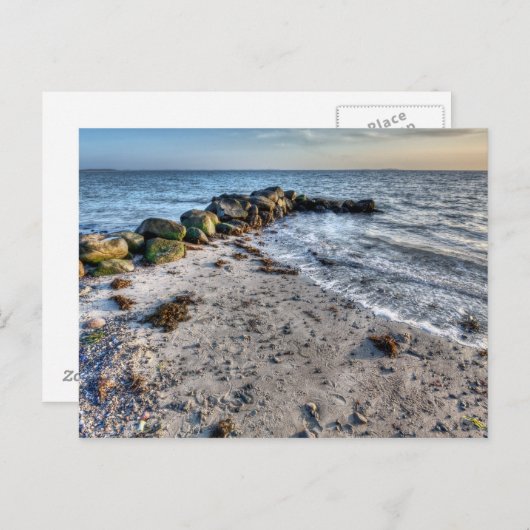 Carte postale de la plage (Devant / Derrière)