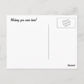 Carte postale de la plage (Dos)