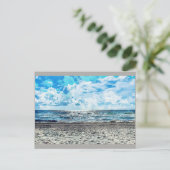 Carte postale de la plage de Fort Lauderdale (Debout devant)