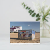 Carte postale de la plage de Great Yarmouth (Debout devant)