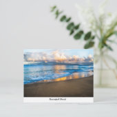 Carte postale de la plage de Kaanapali (Debout devant)