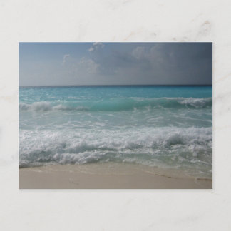 Carte postale de la plage mexicaine