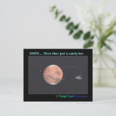 Carte postale de la planète MARS (Debout devant)