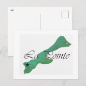 Carte postale de La Pointe (Devant / Derrière)