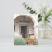 Carte postale de la porte de mission Capistrano (Debout devant)