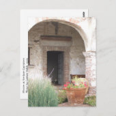 Carte postale de la porte de mission Capistrano (Devant / Derrière)