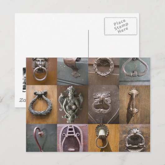 Carte postale de la porte de Vérone (Devant / Derrière)