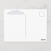 Carte postale de la Prairie Blazing Star (Dos)