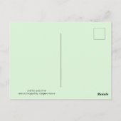 Carte postale de la première journée mondiale des  (Dos)