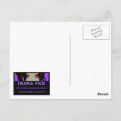 Carte postale de la prêtresse maya (Dos)