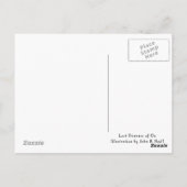 Carte postale de la princesse perdue d'Oz (Dos)