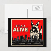 Carte postale de la propagande urbaine de Photocoy (Devant / Derrière)