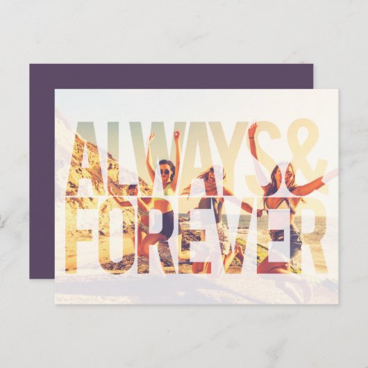 Carte Postale de la proposition d'aide d'urgence (Devant / Derrière)