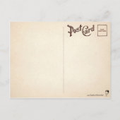 Carte postale de la publicité de bain pliante vint (Dos)