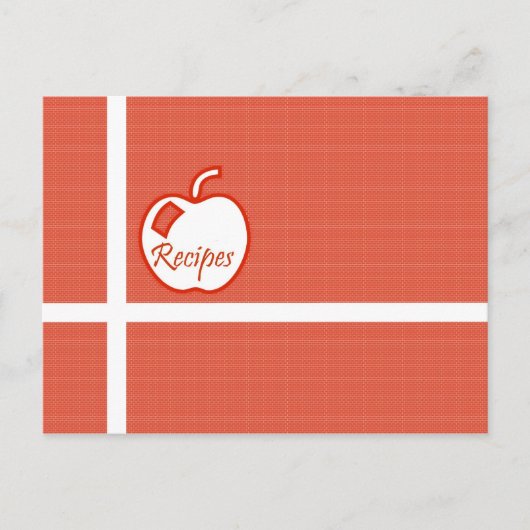 Carte postale de la recette Apple (Devant)