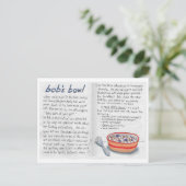 Carte postale de la recette Bobs Bowl (Debout devant)