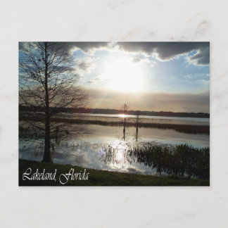 Carte postale de la Région des lacs, la Floride