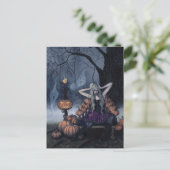 Carte postale de la reine Citrouille (Debout devant)