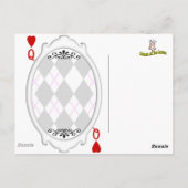 Carte postale de la Reine de la Chambre (Dos)