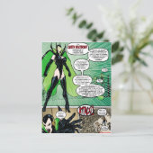 Carte postale de la Reine Rockdora (Debout devant)