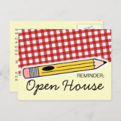 Carte postale de la rentrée scolaire / Orientation (Devant / Derrière)