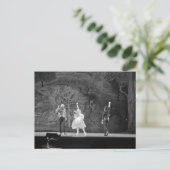 Carte postale de la répétition de ballet (Debout devant)