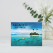 Carte postale de la République des îles Fidji (Debout devant)