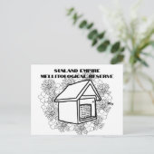 Carte postale de la réserve mellitologique de l'Em (Debout devant)