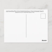 Carte postale de la réserve nationale de la ville (Dos)