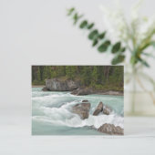 Carte postale de la rivière canadienne (Debout devant)