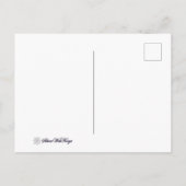 Carte postale de la rivière Cwm (Dos)