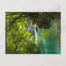 Carte postale de la rivière Elsa, Toscane