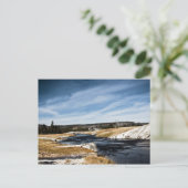 Carte postale de la rivière Firehole (Debout devant)