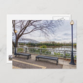 Carte postale de la rivière Missouri (Devant / Derrière)