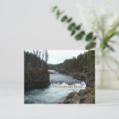 Carte postale de la rivière Yellowstone (Debout devant)